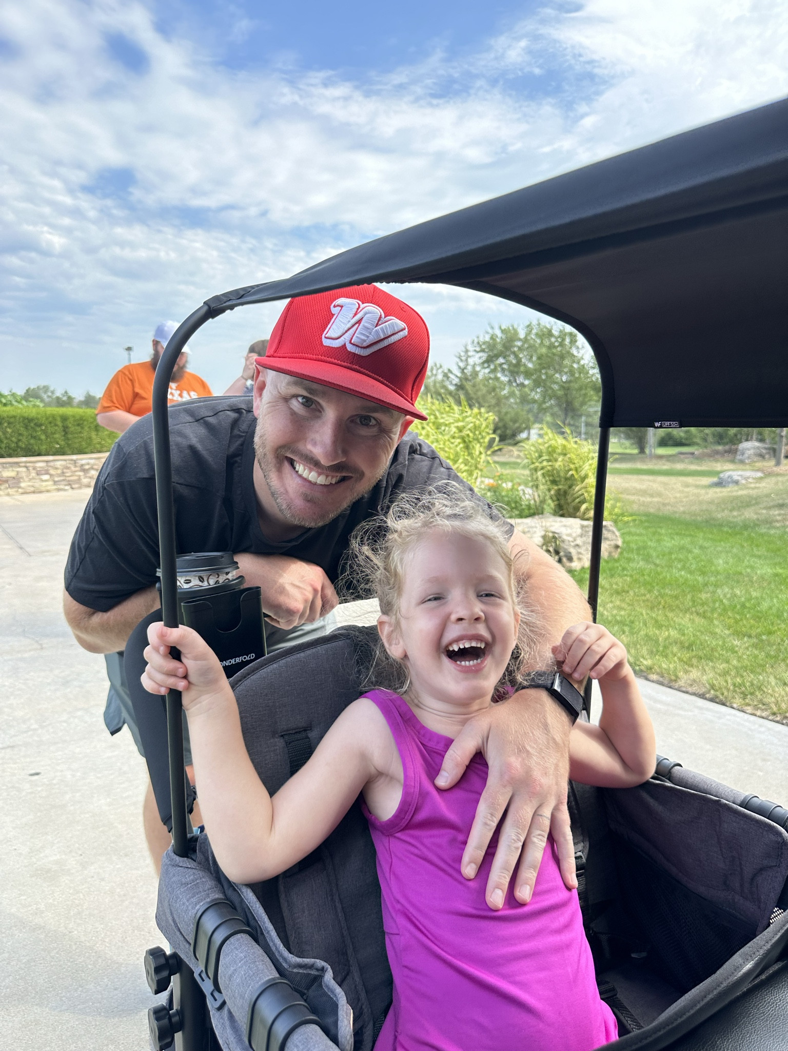 Officially joined the wagon gang!! Took our Wonderfold W4 out for the first time today. So nice for both girls but also just to carry alllll the things we needed for a zoo, playground + splash pad day. 

This one is from Sam’s and much cheaper than the newest Wonderfold on the market. 

#LTKActive #LTKhome