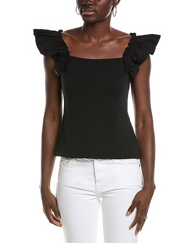 Misty Open Back Ruffle Tank | Gilt & Gilt City