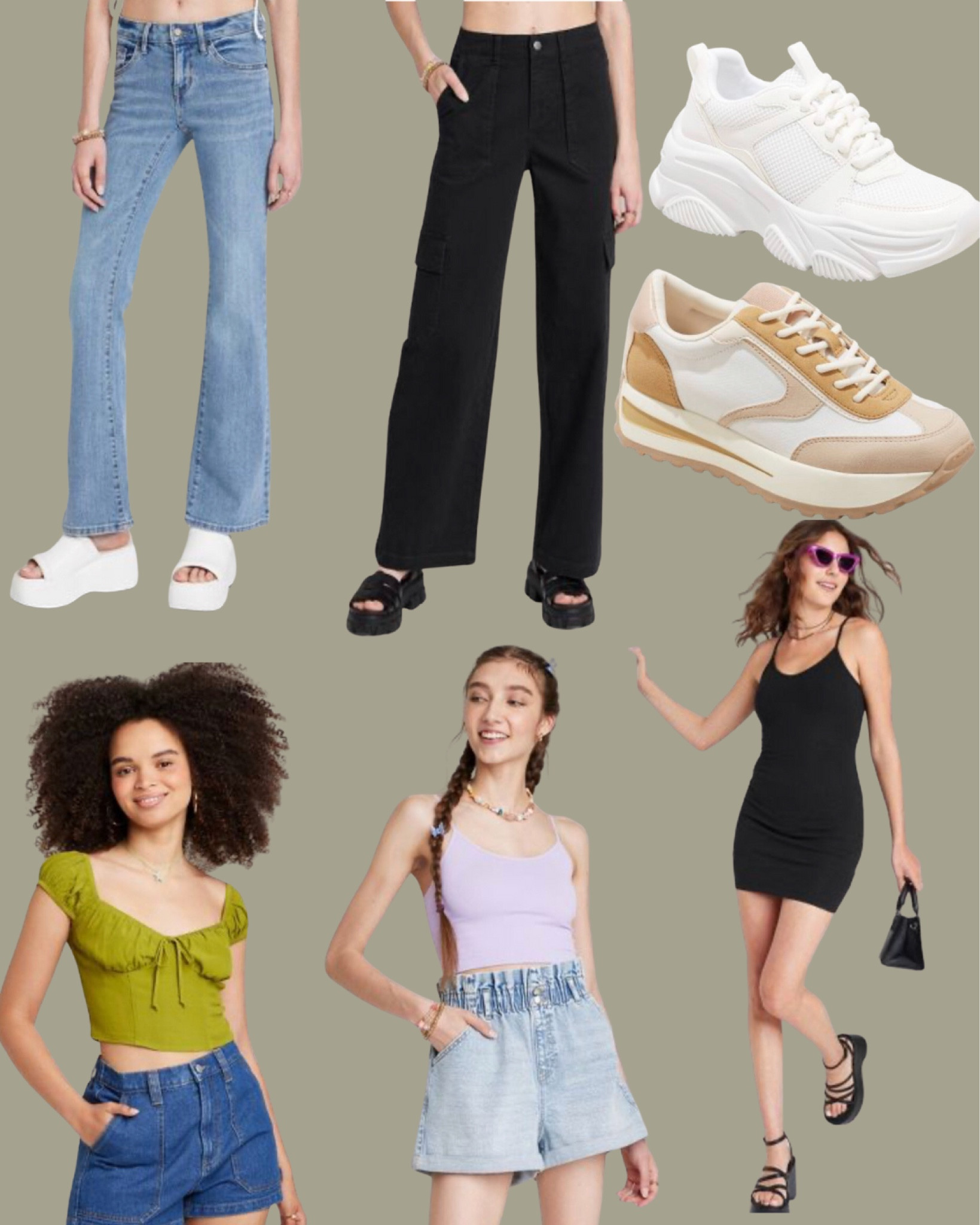 Target Clothing Sale:

Women's Cap Sleeve Sweetheart Top - Wild Fable™

Women's Erica Sneakers - Wild Fable™

Women's Low-Rise Flare Jeans - Wild Fable™ Medium Wash

Women's Venus Platform Lace-Up Sneakers - Wild Fable™

Women's Seamless Tiny Tank Top - Wild Fable™

Women's Strappy Bodycon Knit Dress - Wild Fable™

Women's High-Rise Straight Leg Cargo Pants - Wild Fable™

#LTKFind #LTKBacktoSchool #LTKsalealert