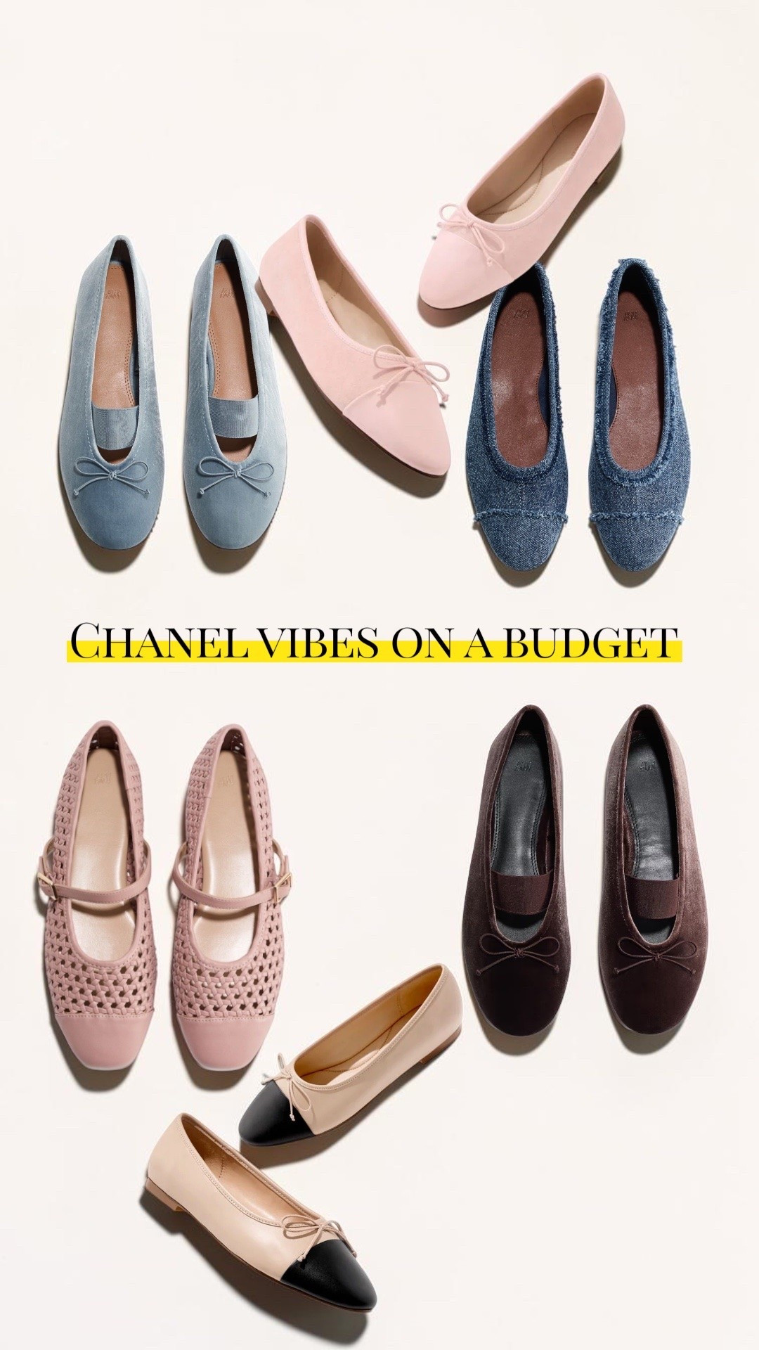Chanel inspired, budget friendly flats, I am Obsessed! I can’t decided, which pair should I go first? #ltksgoes