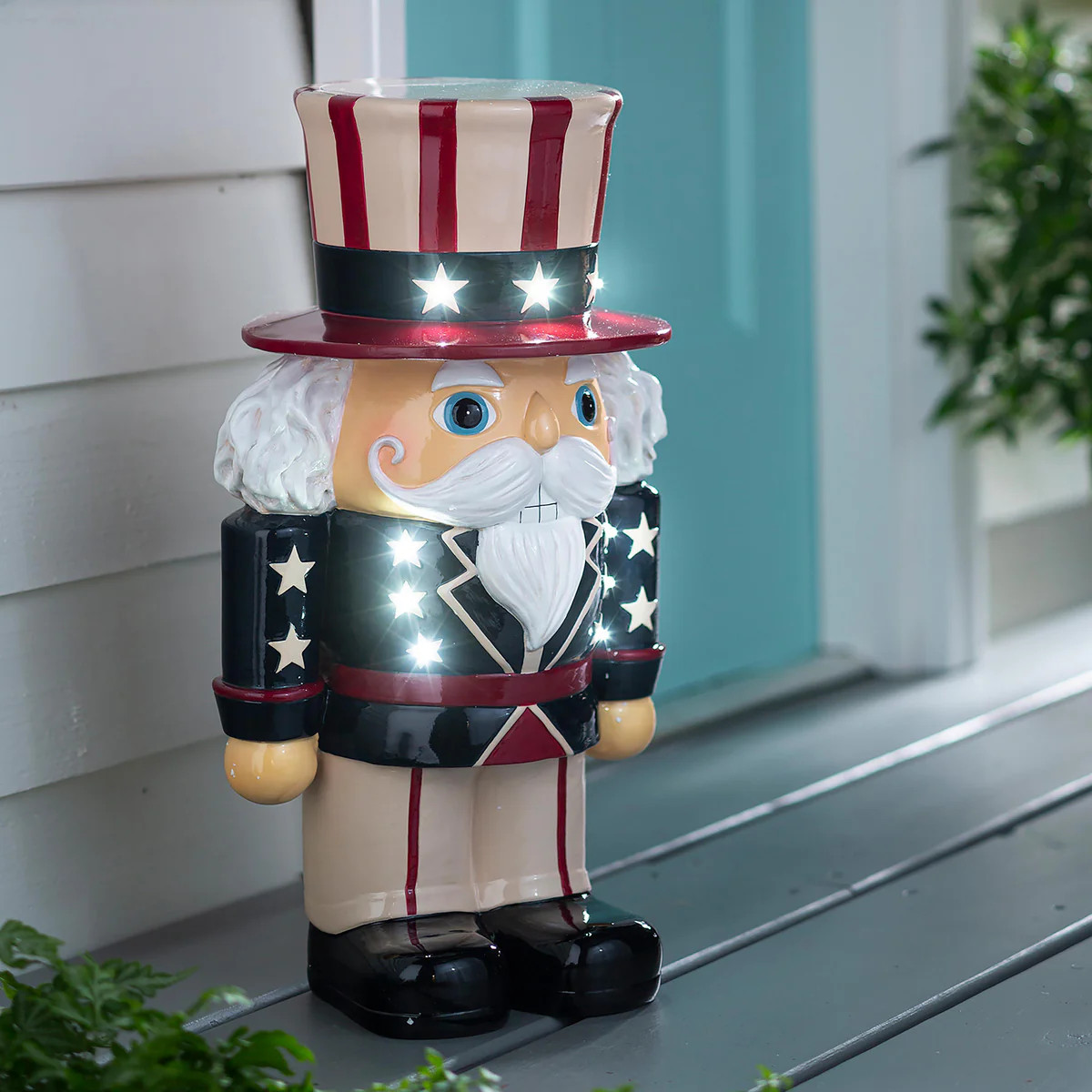 Uncle Sam LED Shorty Statuary | Plow & Hearth