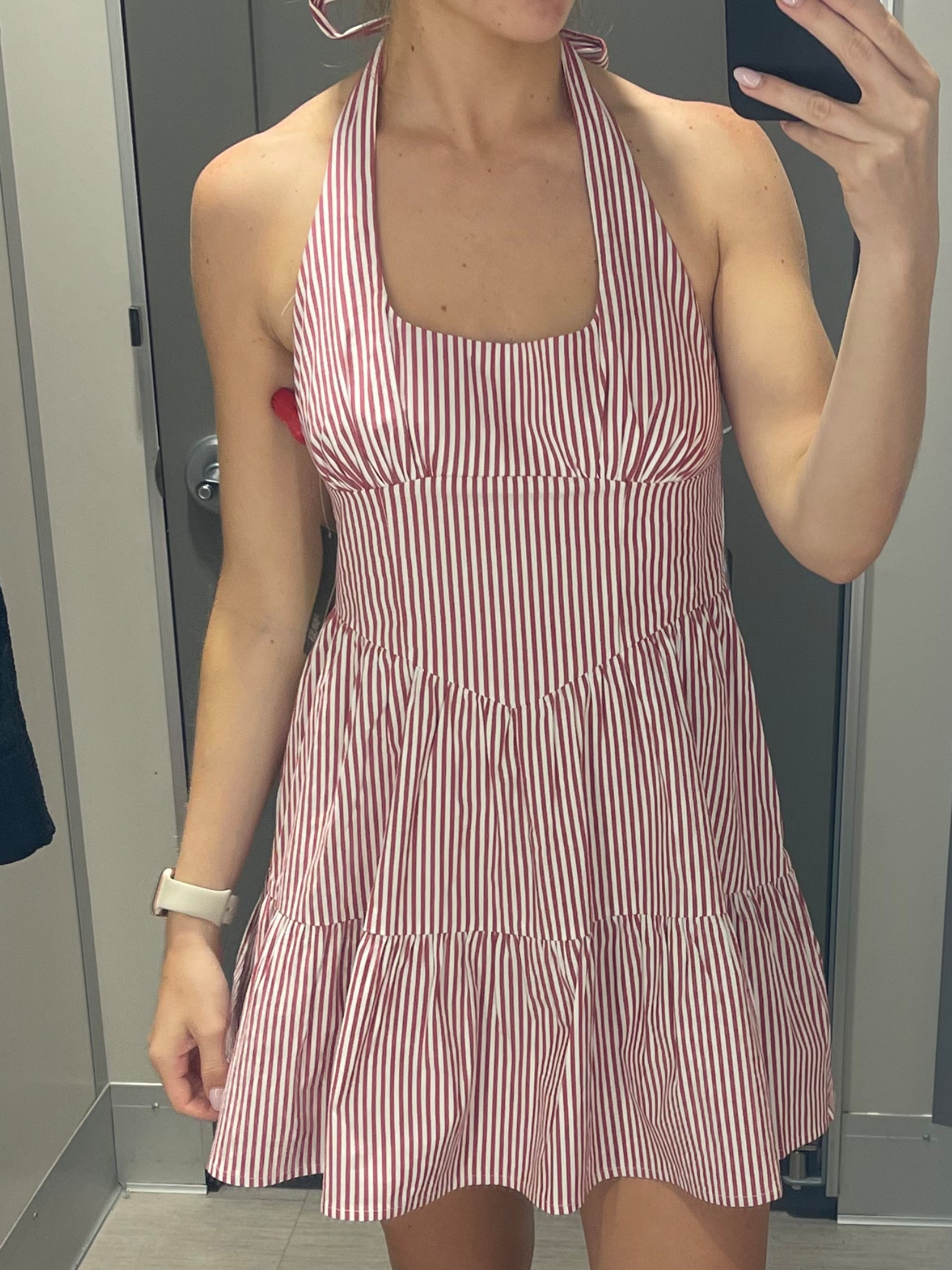 Target red stripe dress ! 

#LTKFindsUnder50 #LTKSeasonal #LTKSaleAlert