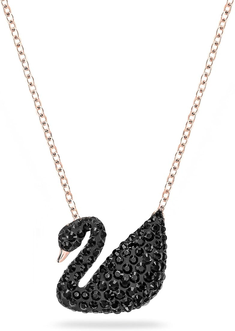 Swarovski Women's Iconic Swan Collection Necklace | Amazon (UK)