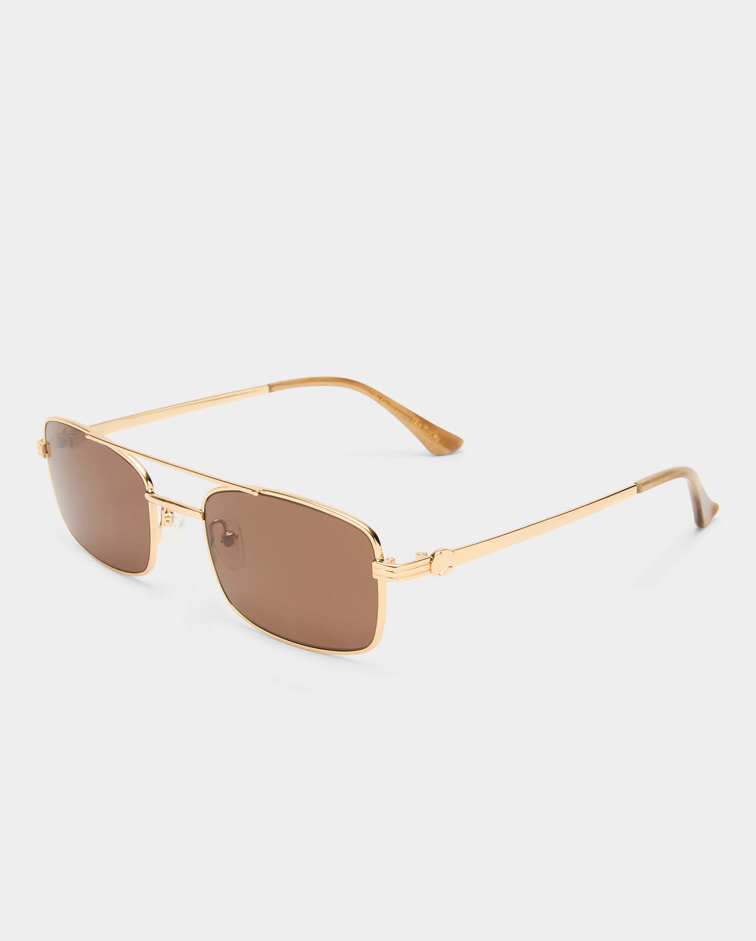 The Rocky Gold Female Aviator Sunglasses | Luv Lou | Luv Lou