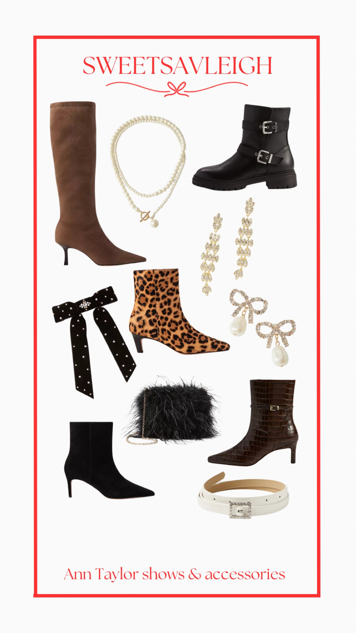 Ann Taylor shoes and accessories up to 50% off 

#LTKFindsUnder100 #LTKHoliday #LTKSeasonal