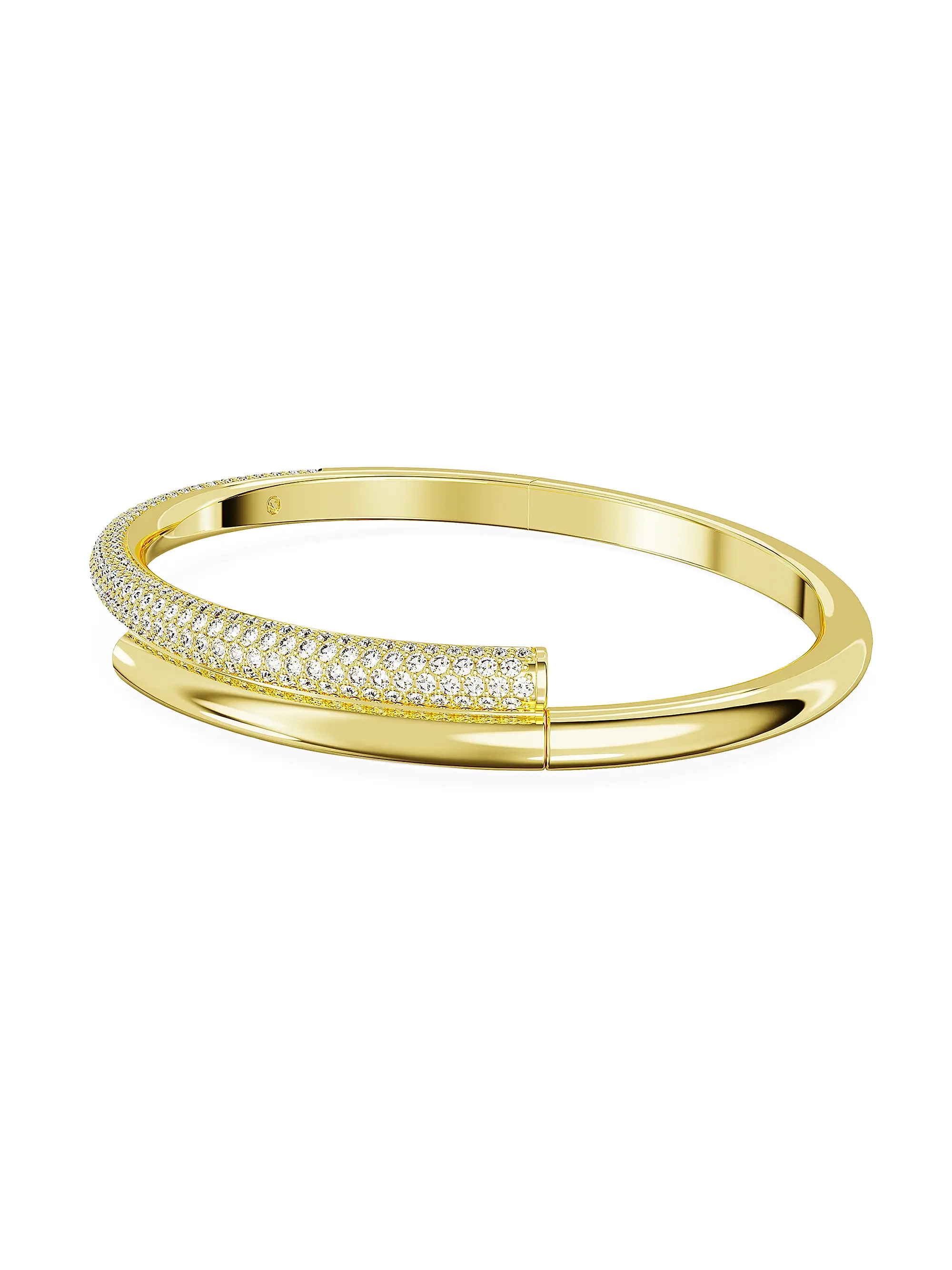 Dextera Goldtone & Crystal Pavé Bangle | Saks Fifth Avenue