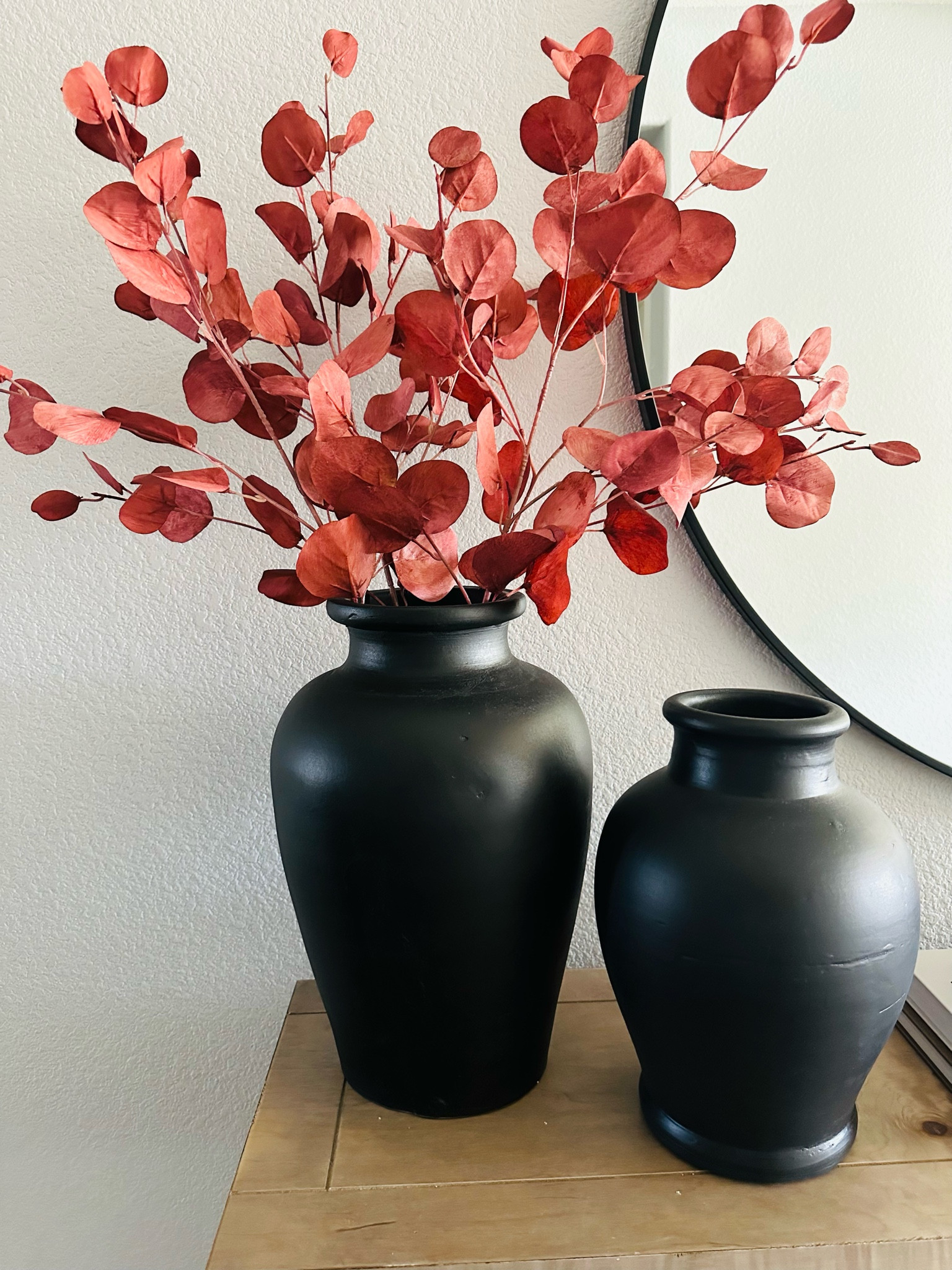 I hand painted these stems as well as these thrusted vases. But listed similar items for a similar look. 

#LTKhome #LTKSeasonal #LTKstyletip