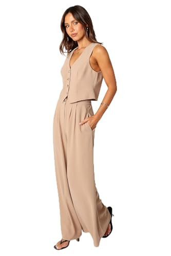 Petal & Pup Camille Two Piece Set - Beige S | Amazon (US)