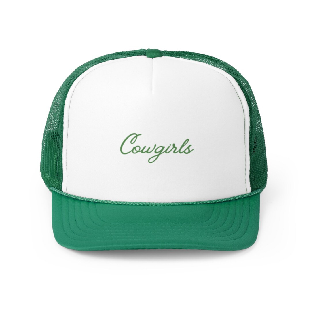 Green Cowgirls Trucker Caps - Etsy | Etsy (US)