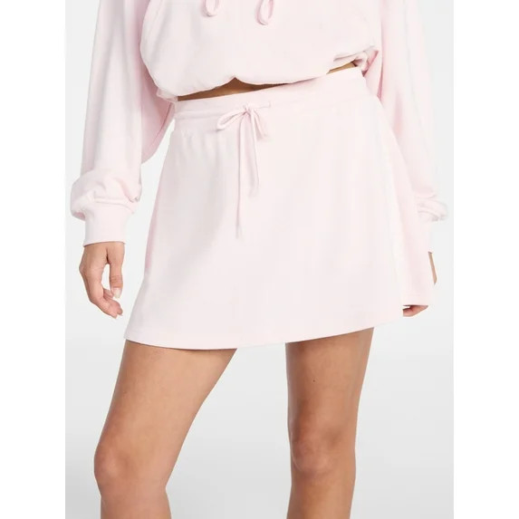 No Boundaries Bubble Hem Drawstring Skirt, Women’s XXS-XXL | Walmart (US)