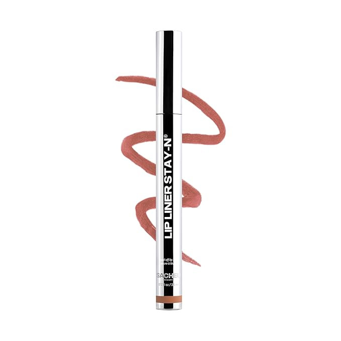 Sacheu Lip Liner STAY-N Peel Off Lip Stain — Long Lasting Waterproof Lip Tint with Hyaluronic A... | Amazon (US)