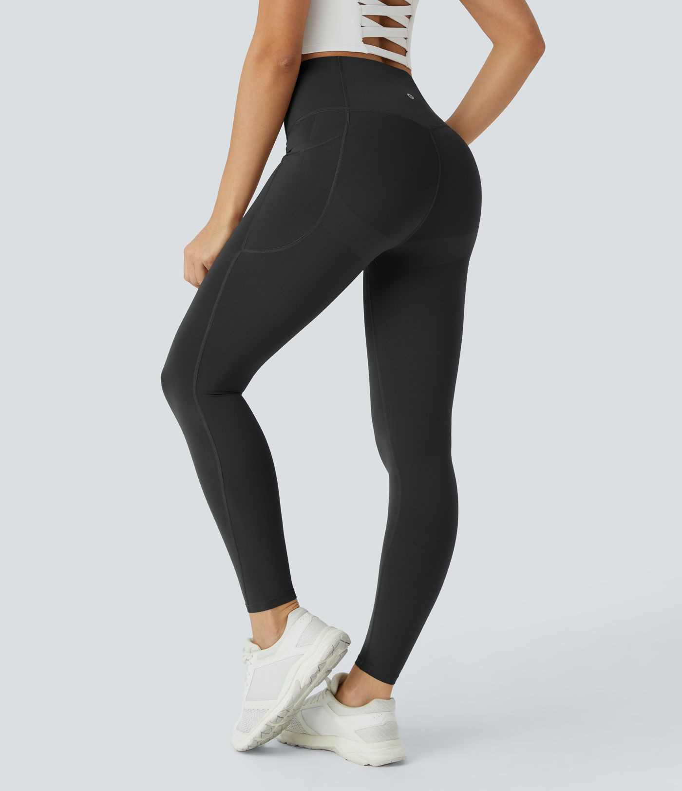 Women’s Halara UltraSculpt™ High Waisted Butt Lifting Tummy Control Pocket Shaping Workout Le... | HALARA