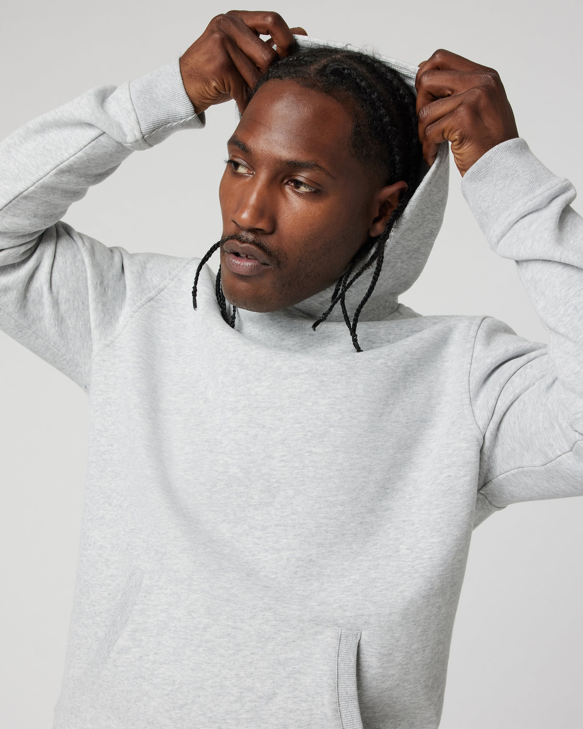 Seaside Pullover Hoodie | Light Heather Grey | Vuori | Vuori Clothing (US & Canada)