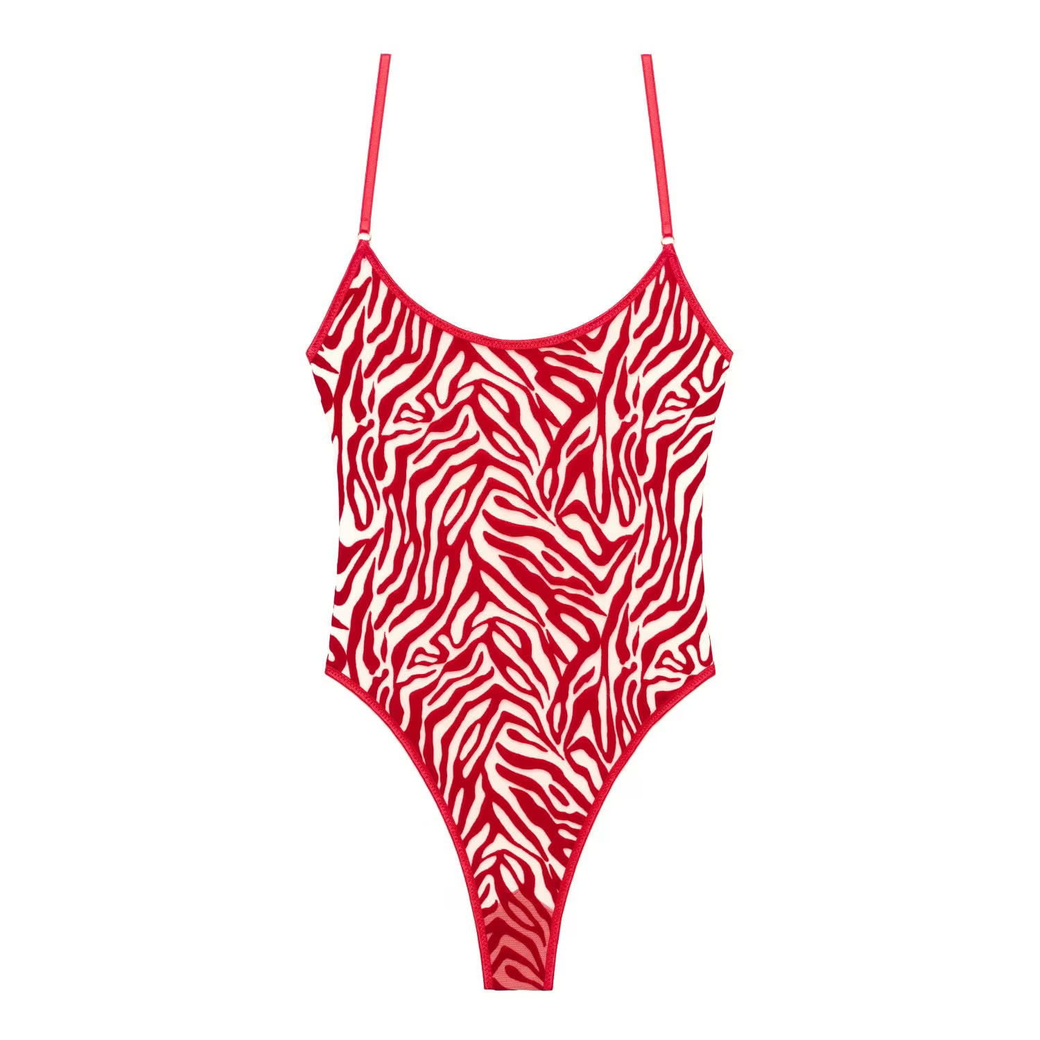 Kylie Bodysuit Red | Wolf & Badger