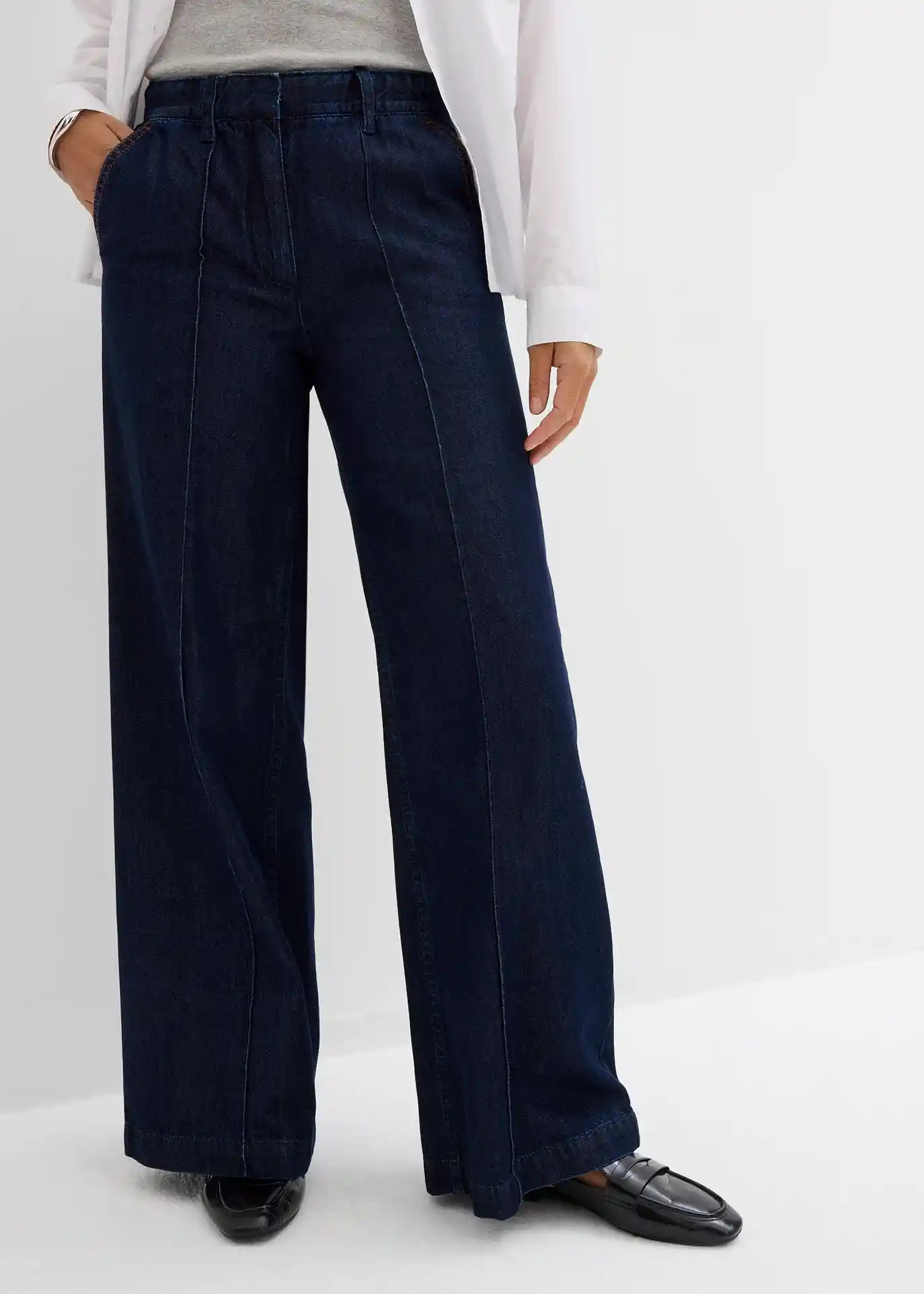 Jeans wide leg super soft, vita alta, Regular | Bonprix IT