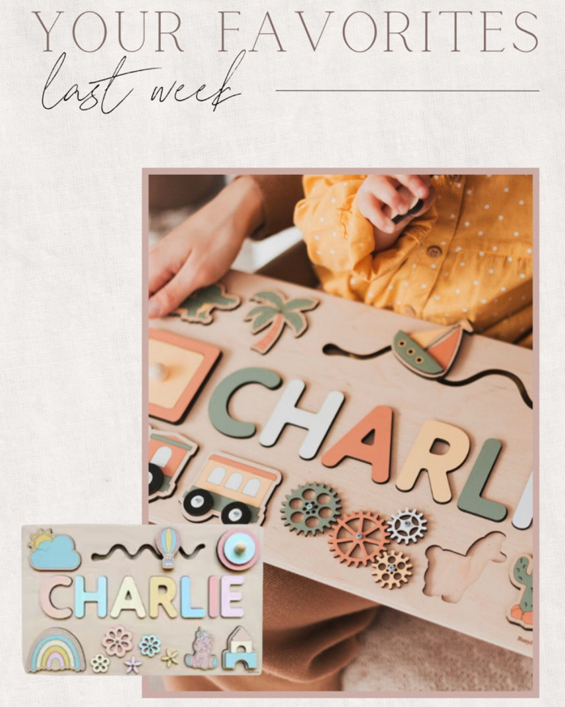 Last Week’s Favorite!

#LTKbaby #LTKGiftGuide #LTKkids