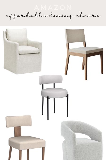 Affordable Amazon dining chairs, dining chairs from Amazon, dining chairs on a budget, dining chairs for apartment, dining chairs for first home, dining chair on casters, midcentury dining chairs, Amazon furniture, Amazon must haves, Amazon finds, Nathan James dining chairs, upholstered dining chairs

#LTKhome #LTKstyletip