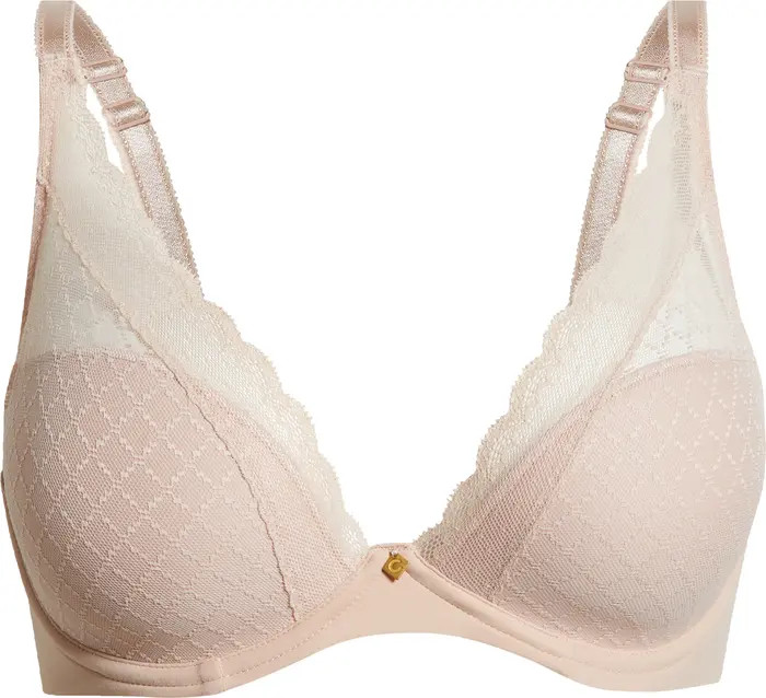 Norah Chic Underwire Plunge Bra | Nordstrom