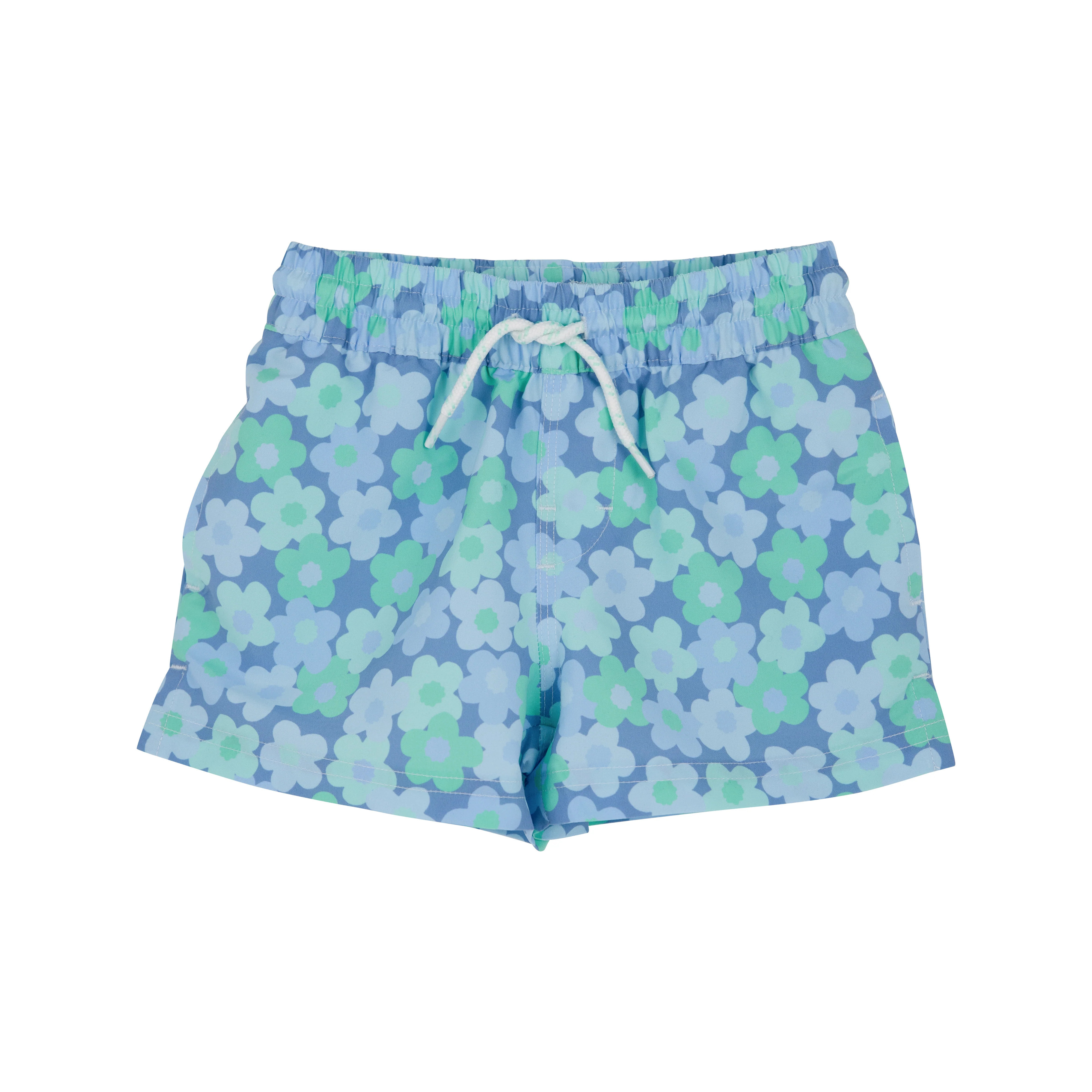 Tortola  Trunks - Naples Grand Garden with Beale Street Blue | The Beaufort Bonnet Company