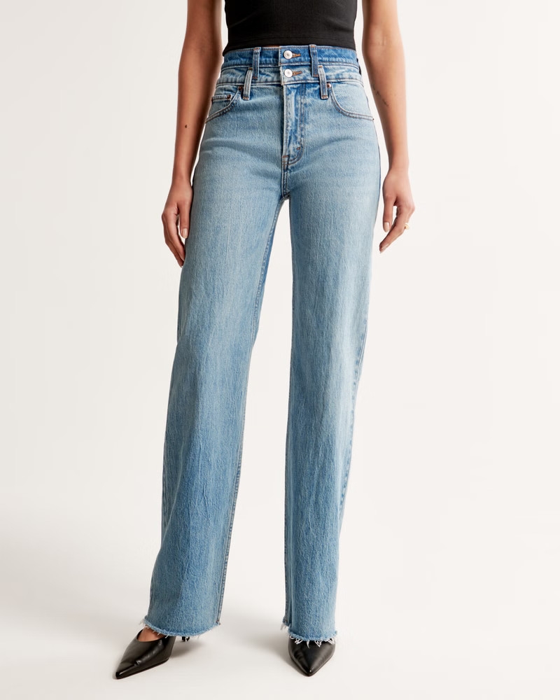 High Rise 90s Relaxed Jean | Abercrombie & Fitch (US)