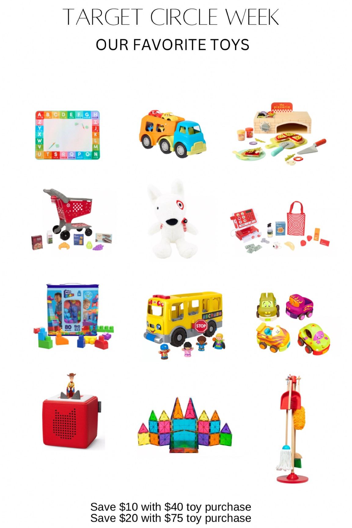 Target Circle Week toy deals, toddler toys on sale 

#LTKFamily #LTKKids #LTKSaleAlert