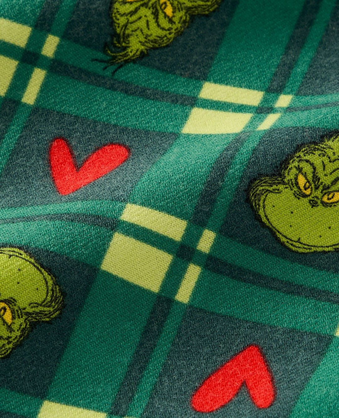 Kids Dr. Seuss Grinch Flannel Pajama Set | Hanna Andersson