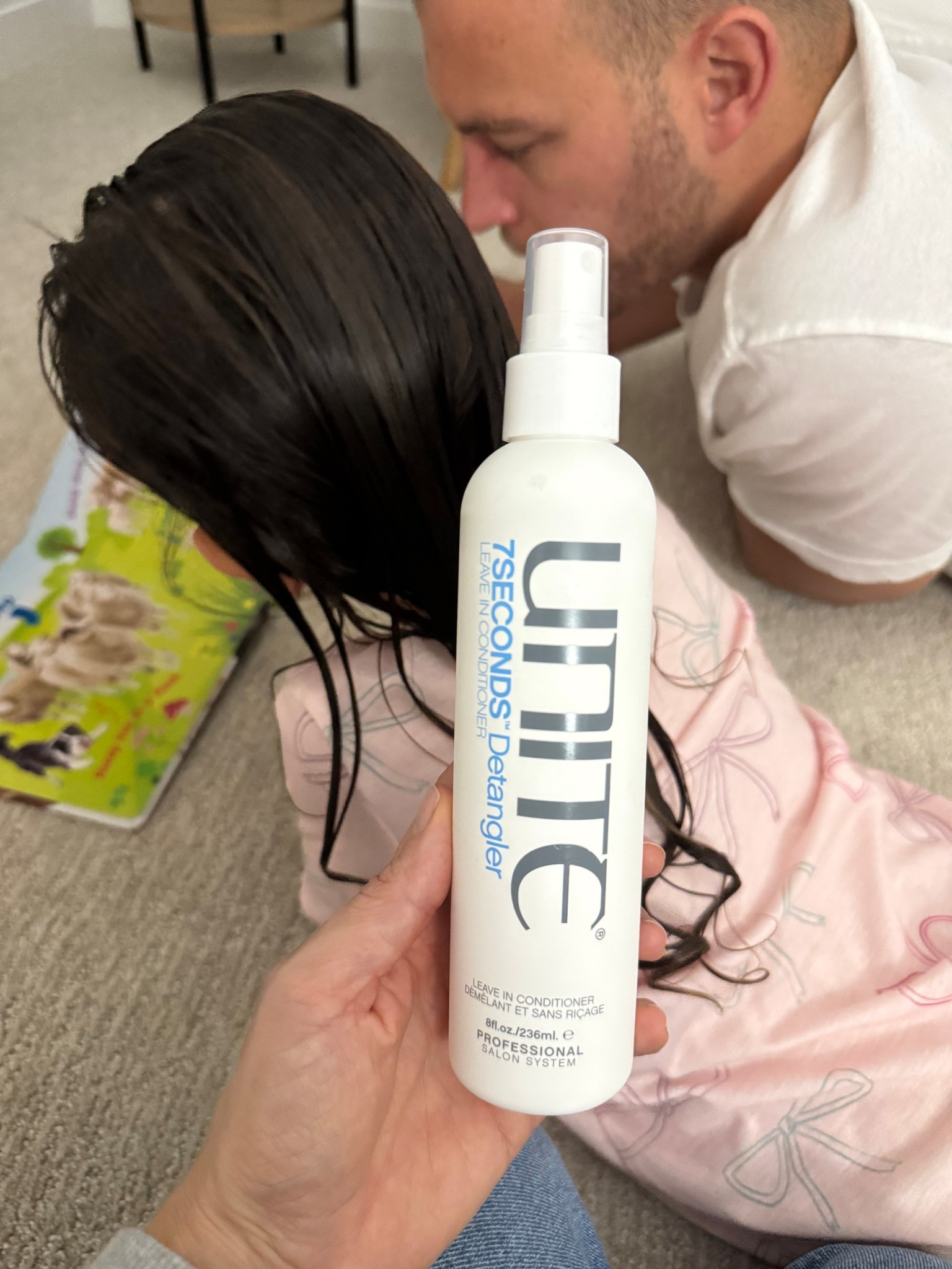 If you have a kid that has tangles, hates getting their hair brushed or if I’m describing you… you need this spray. I fought this for so long because of the price and I’m so sad I did. It really is worth the hype. My girl has fine curly hair and it’s a nightmare to brush. This stuff has changed our lives. You don’t need much so I’m guessing the bottle will last a long time  

#LTKKids #LTKFamily #LTKBeauty