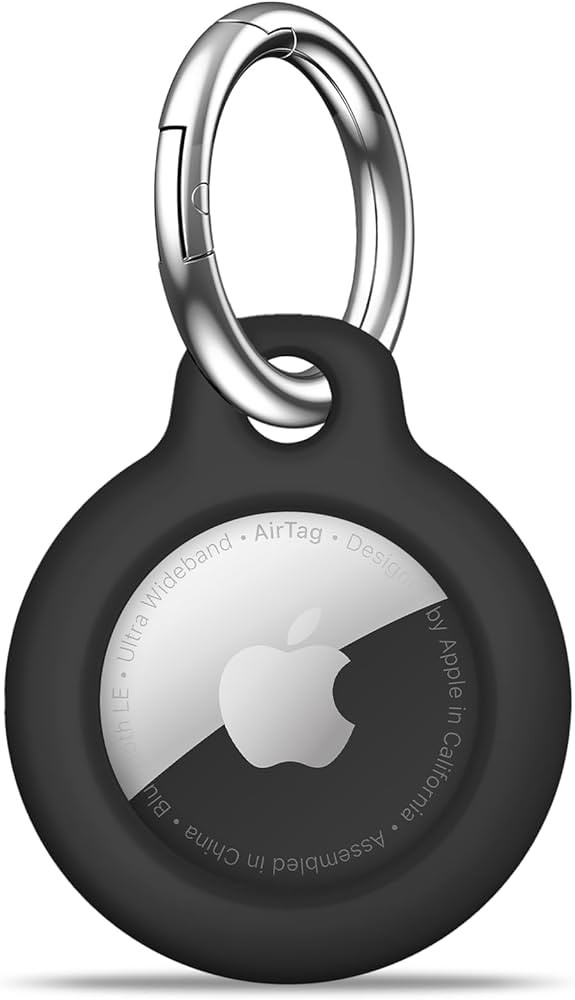 Airtag Holder Air Tag Case with Keychain, Anti-Scratch Airtags Key Chain for Apple Air Tags, Airt... | Amazon (US)