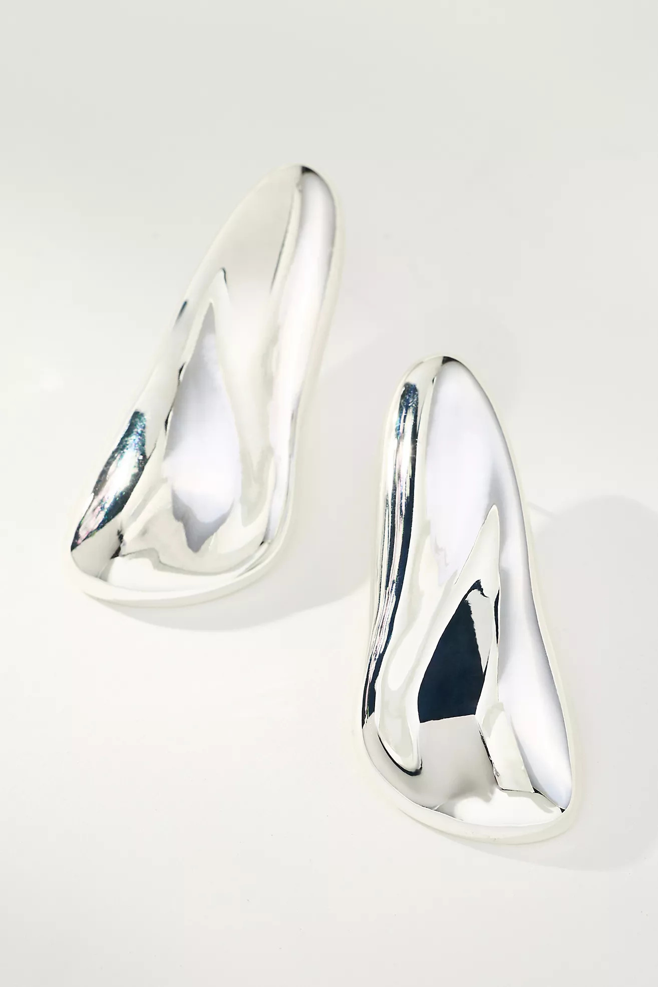 Molten Metal Large Drop Earrings | Anthropologie (US)