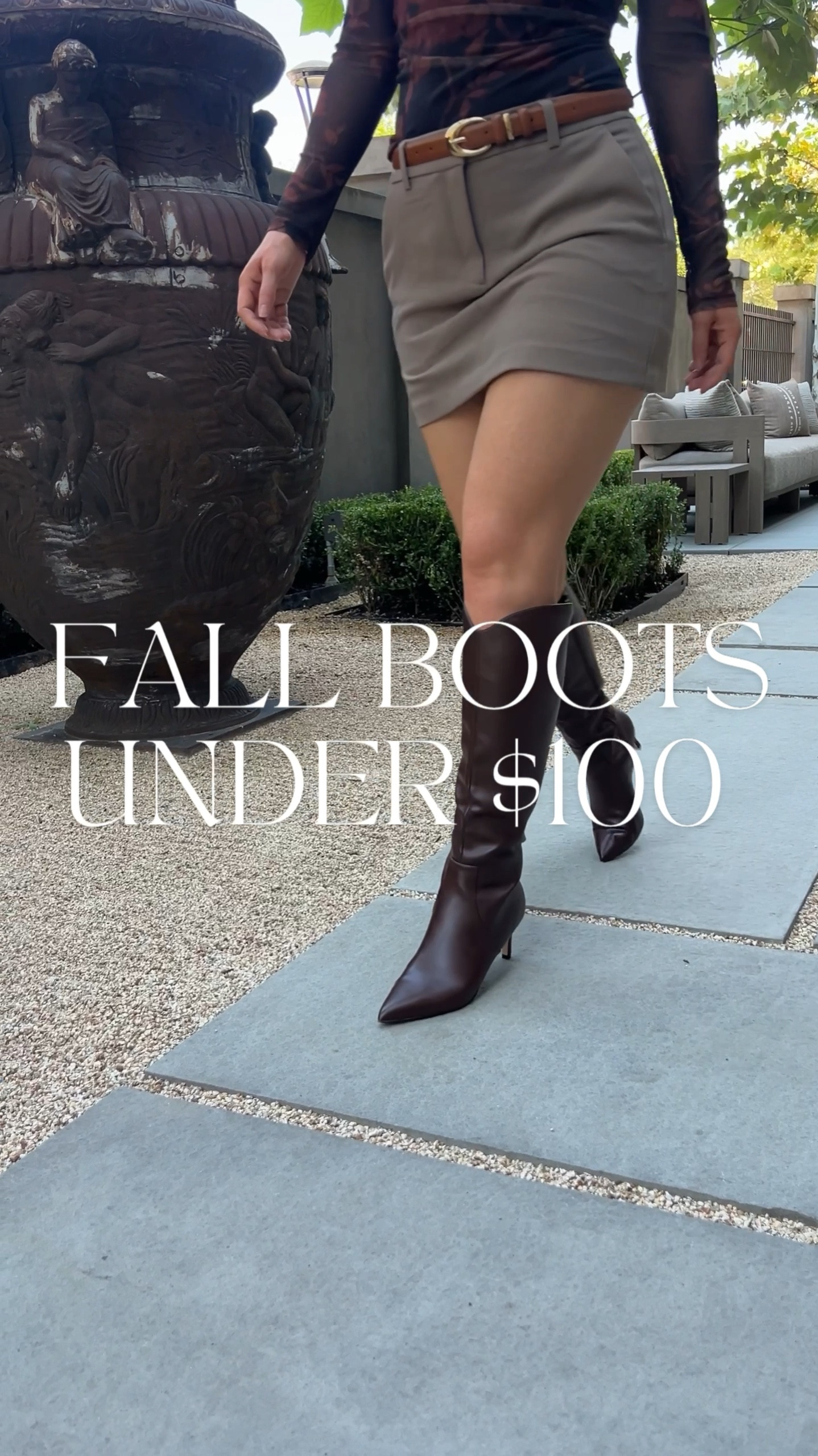Fall boots under $100 from amazon 🍂👏🏼

#LTKFindsUnder100 #LTKShoeCrush #LTKVideo