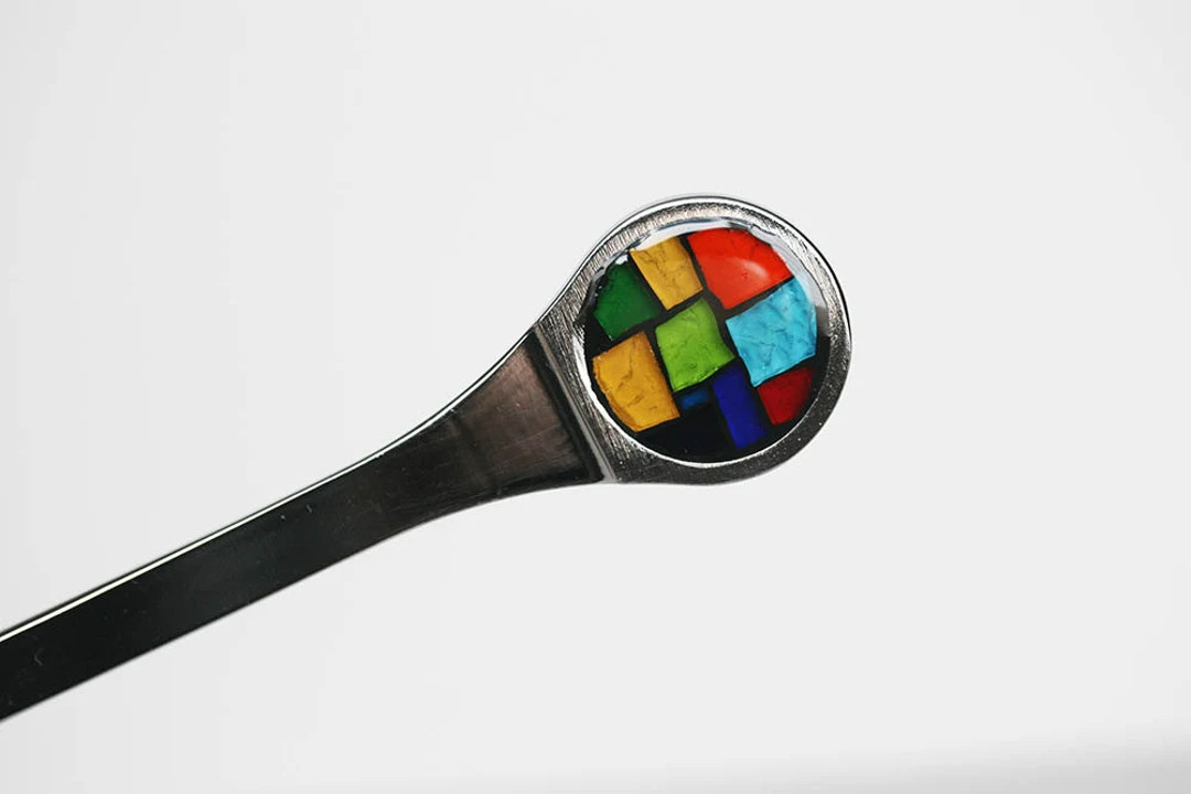 Mosaic Colorblock Letter Opener Stained Glass Office Accessary Desk Tabletop Wedding Anniversary ... | Etsy (US)