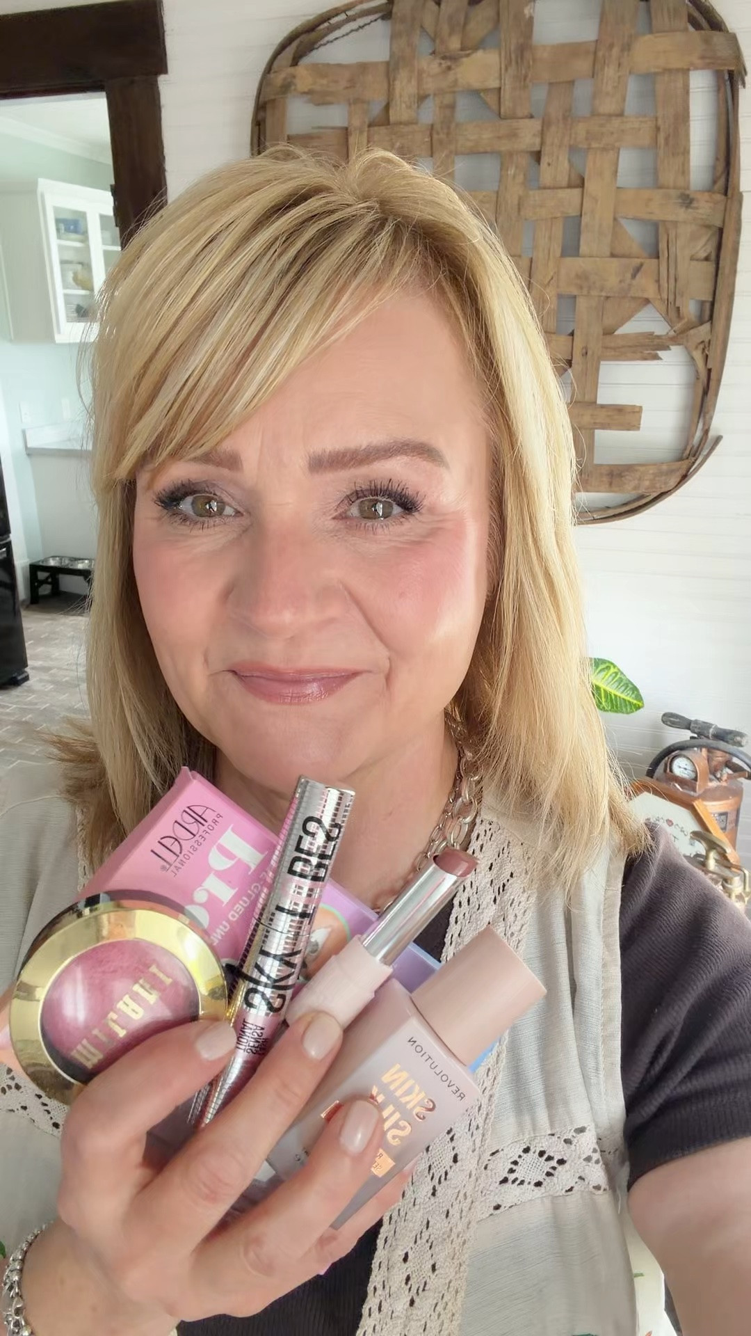 Favorites from this makeup look.  
Lip shade 02 soft twinkle 
Foundation shade F5NW
Blush shade. 01 Dolce Pink

#LTKOver40 #LTKBeauty