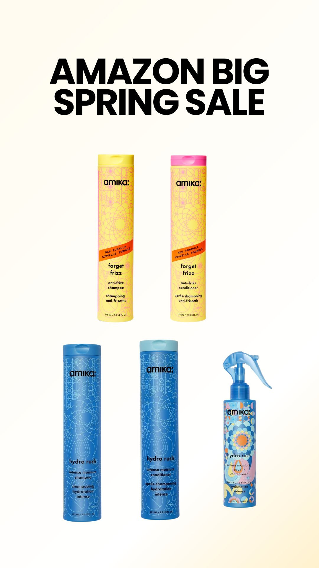 Select Amika hair products are on sale during the Amazon Big Spring Sale. #haircare #hairproducts #relaxedhair 

 #LTKSaleAlert #LTKBeauty