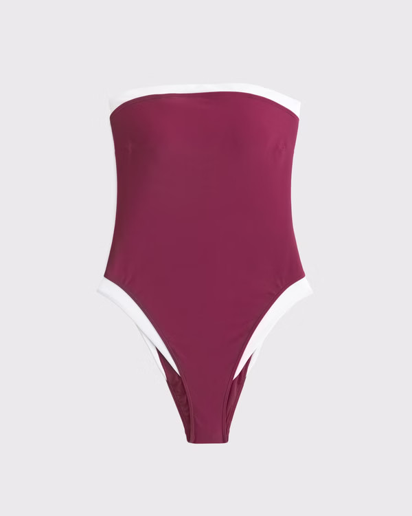 A&F Marina One-Piece Swimsuit | Abercrombie & Fitch (US)