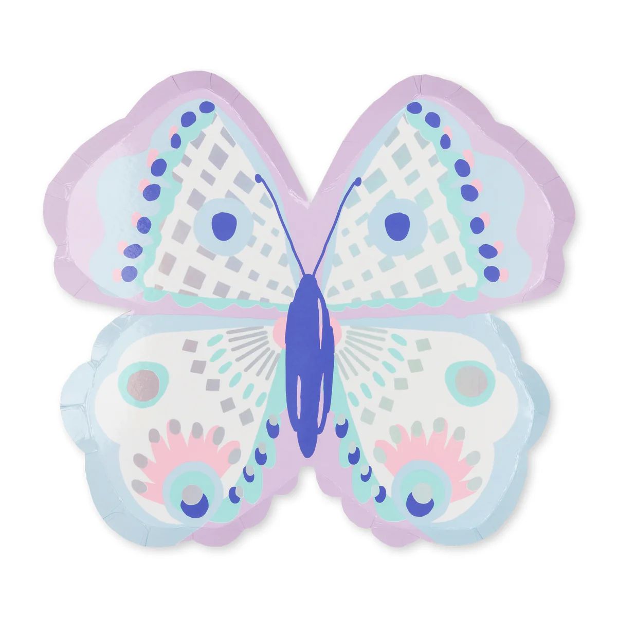 Flutter Butterfly Large Paper Plates | Ellie and Piper
