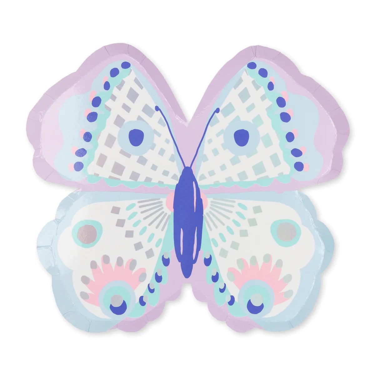 Flutter Butterfly Large Paper Plates | Ellie and Piper