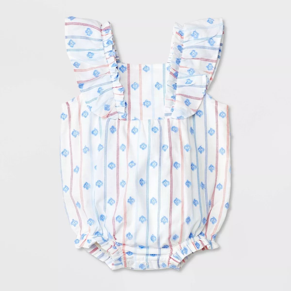 Baby Girls' Ruffle Sleeve Romper - Cat & Jack™ | Target