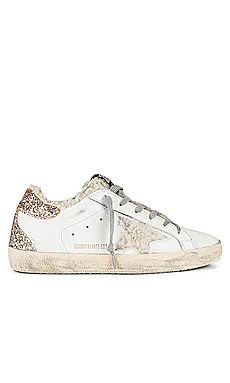 Golden Goose x REVOLVE Superstar Sneaker in White, Natural, Champagne, & Ice from Revolve.com | Revolve Clothing (Global)