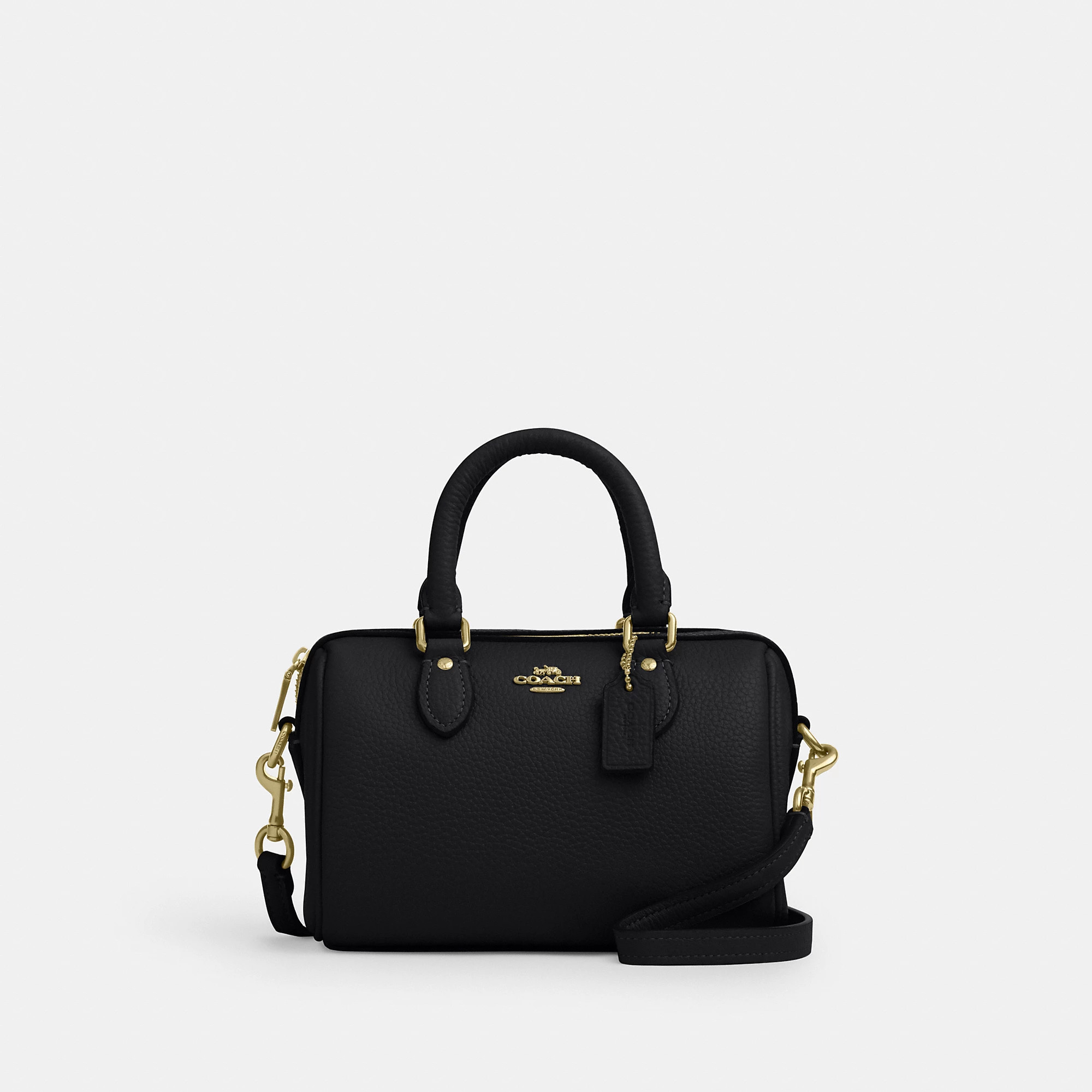 Coach Outlet Mini Rowan Crossbody Bag - Black, Size: Small | Coach Outlet US