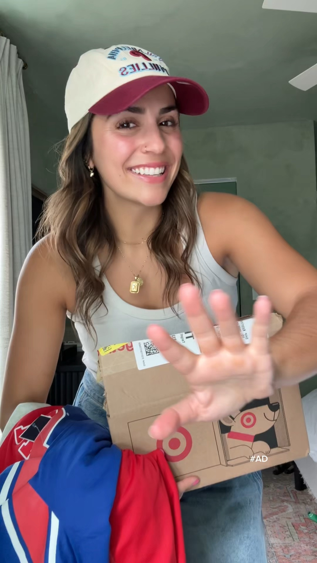 #ad Who says a baseball game can’t be your own little fashion show? 😭⚾️ So blown away by the MLB collection at @target… got me wanting to become a season ticket holder. 

I’m ready for a dollar dog and an overpriced lemonade! Linked everything in my LTK if you need an emergency cute game day outfit 🤝

#TargetPartner #mlbfashion
