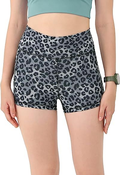 ODODOS Workout Booty Shorts for Women with Back Pocket, Athletic Gym Yoga Running Bike Shorts | Amazon (US)