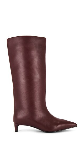 Nakedvice x REVOLVE The Stacey Boot in Burgundy. - size 7 | Revolve Clothing (Global)