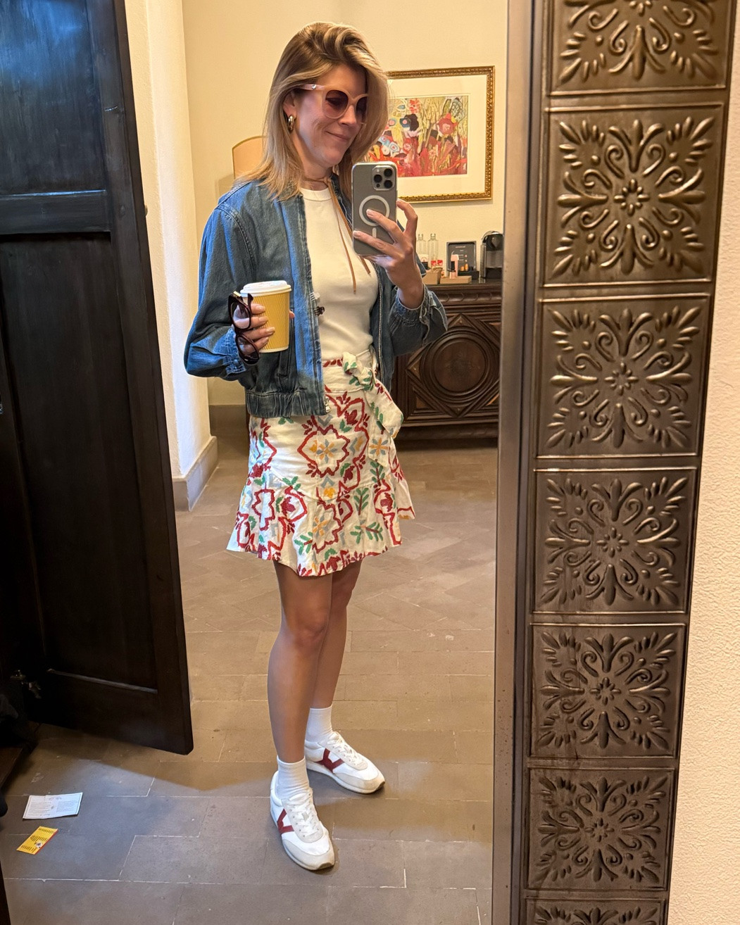 Parade of Locos day and more exploring in San Miguel. This skirt has been the most versatile ever so I suggested similar in the tagged products. I’ve worn it to a sangria party, a country concert with boots and exploring in Mexico with sneakers just to name a few!

#LTKSeasonal #LTKOver40 #LTKTravel