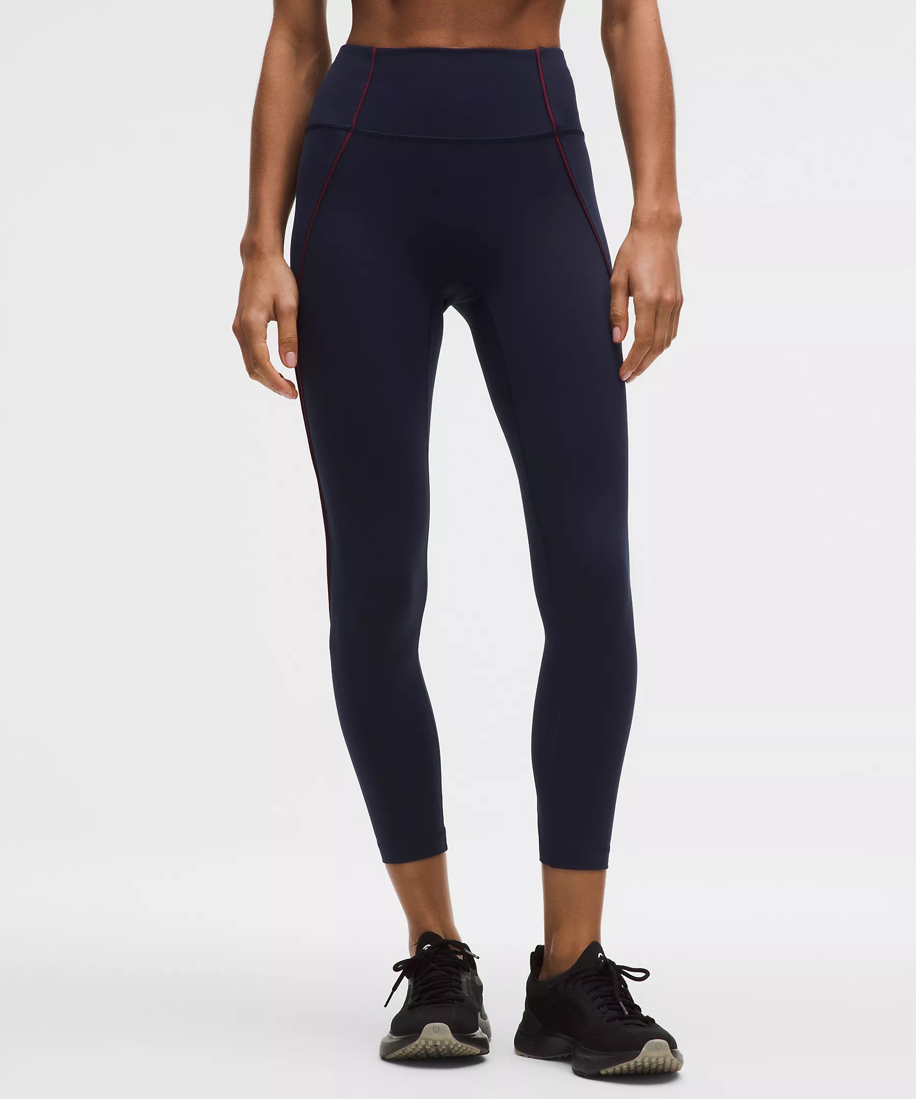 Wunder Train No-Line Piped High-Rise Tight 25" | Lululemon (US)