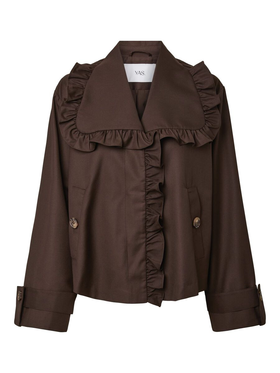 YASELSANA KURZER TRENCHCOAT | Blau | YAS® Deutschland | Yas.com