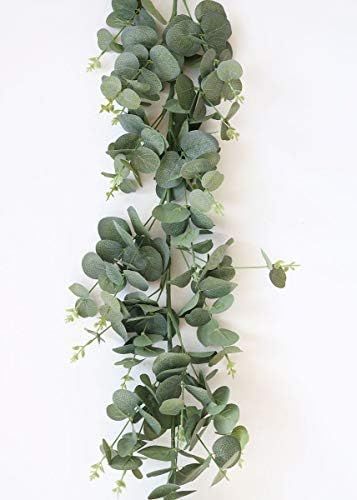Afloral Faux Eucalyptus Garland - 6' | Amazon (US)