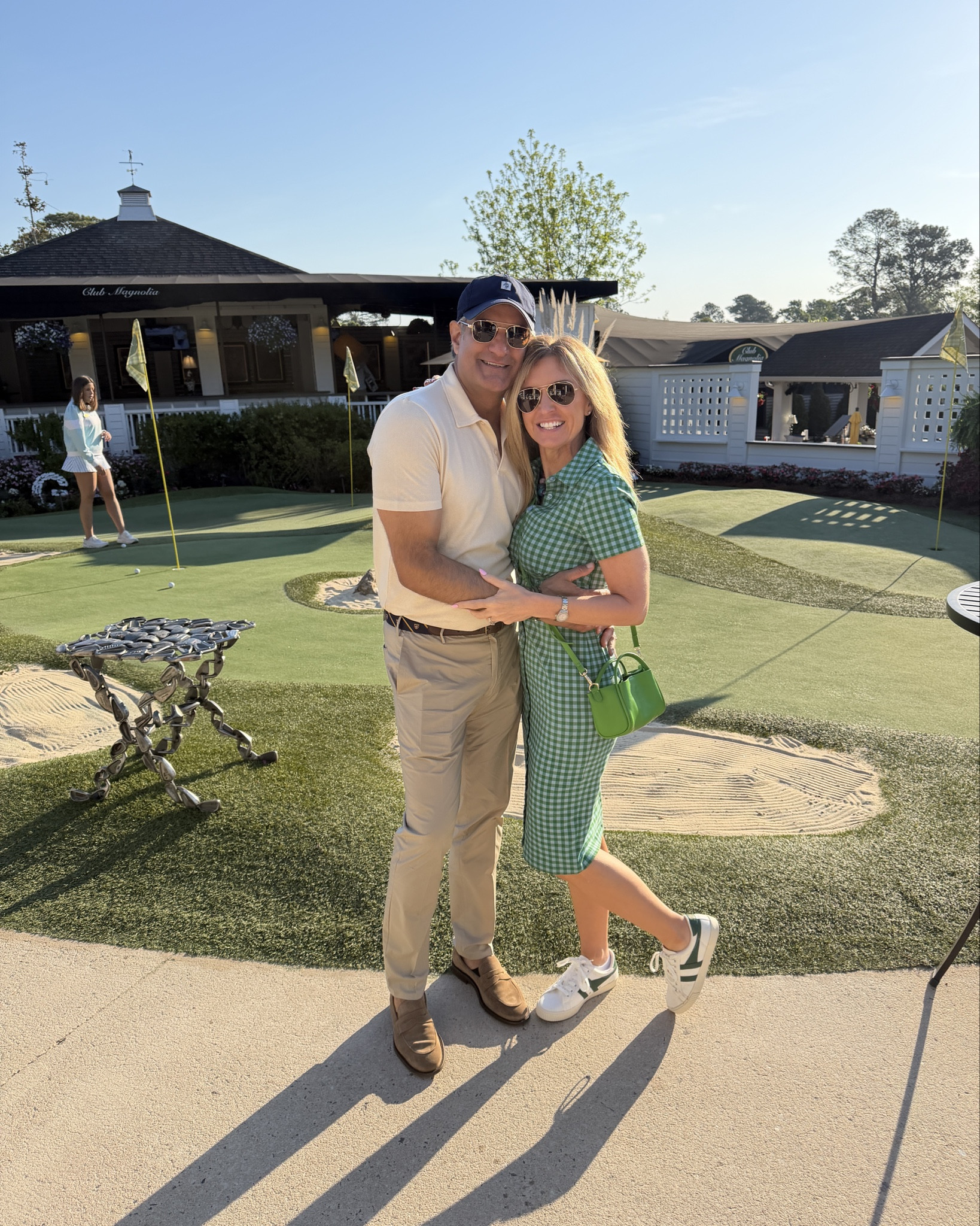 What an incredible experience going to The Masters! I’ll admit I haven’t a clue about golf but can say the energy there is remarkable and the course is so beautiful! Tagged the dress, shoes and necklace for you! 
@Anthropologie #baublebar #gola

#LTKootd