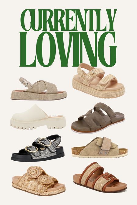 Love sandals for spring & summer and this is such a fun variety of styles! Slip on, Velcro closure, textured and platform. All at different price points.

#LTKShoeCrush #LTKSeasonal
