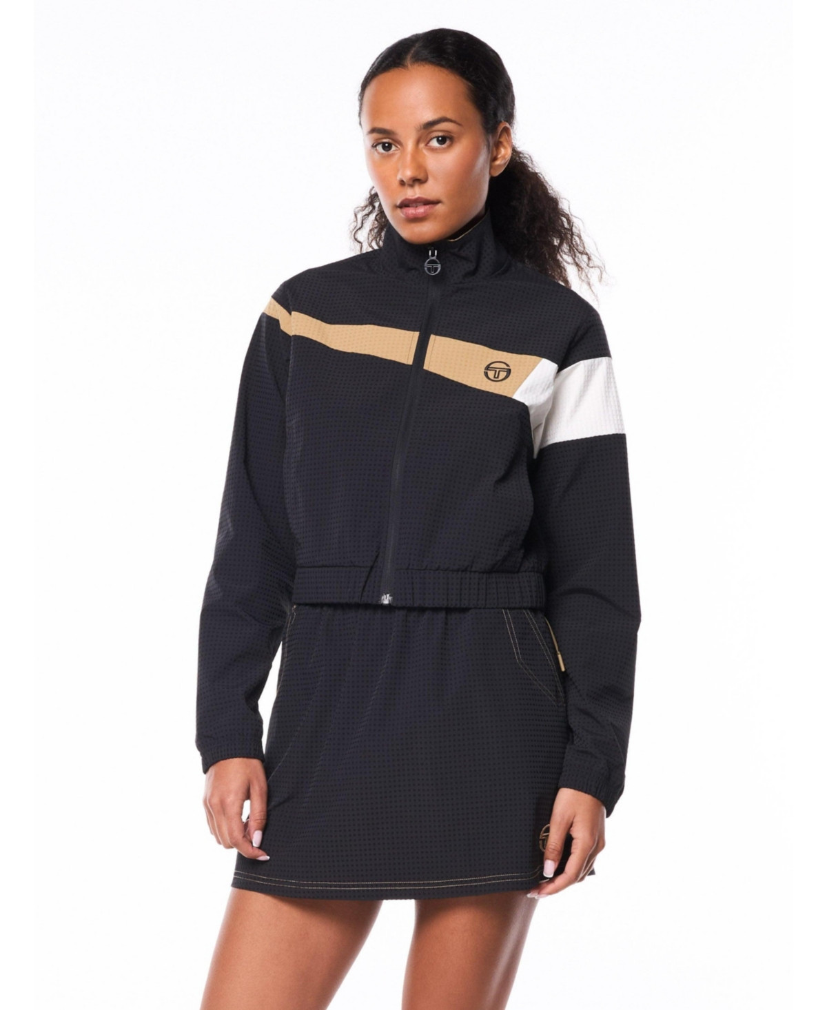 Sergio Tacchini Women's Roma Track Jacket - Black beauty | Macy's