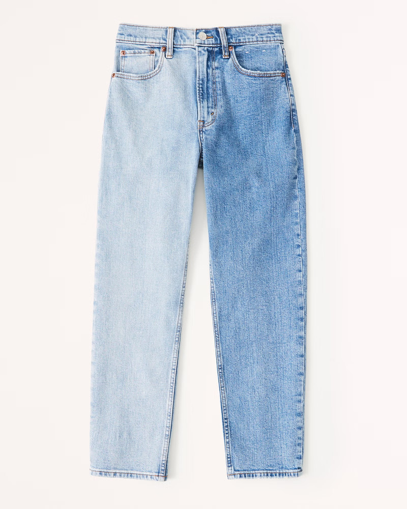 High Rise Mom Jeans | Abercrombie & Fitch (US)